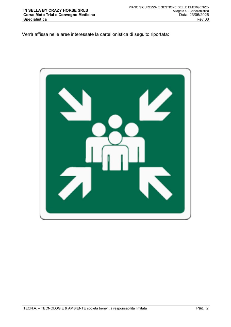Anteprima Cartellonistica di sicurezza