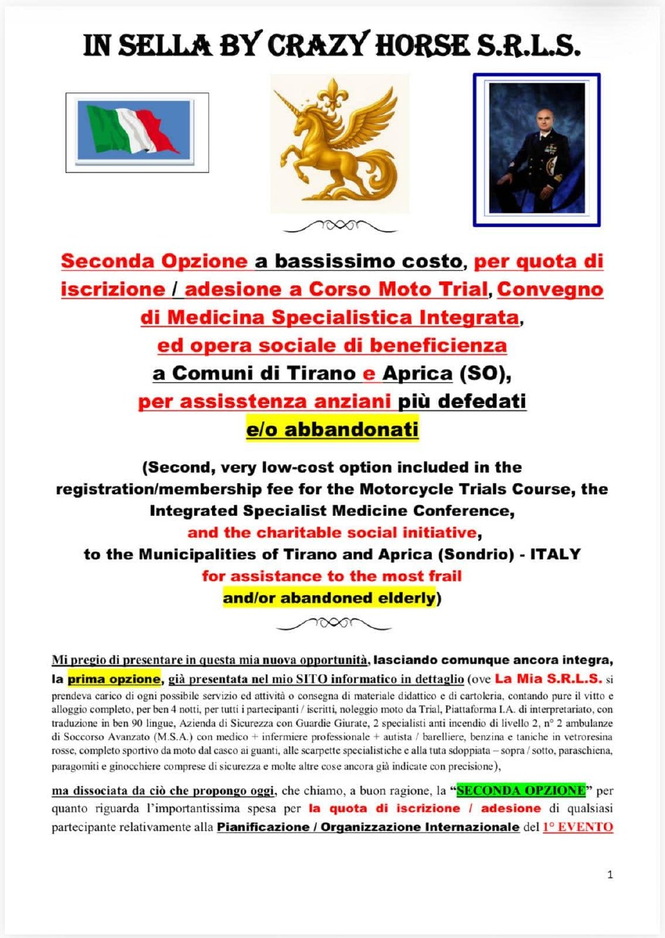Seconda opzione - pagina 1